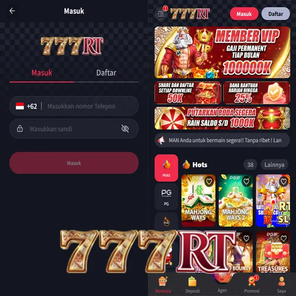 777rt Masuk